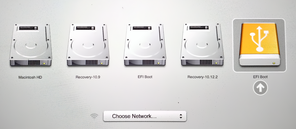 Boot device selection